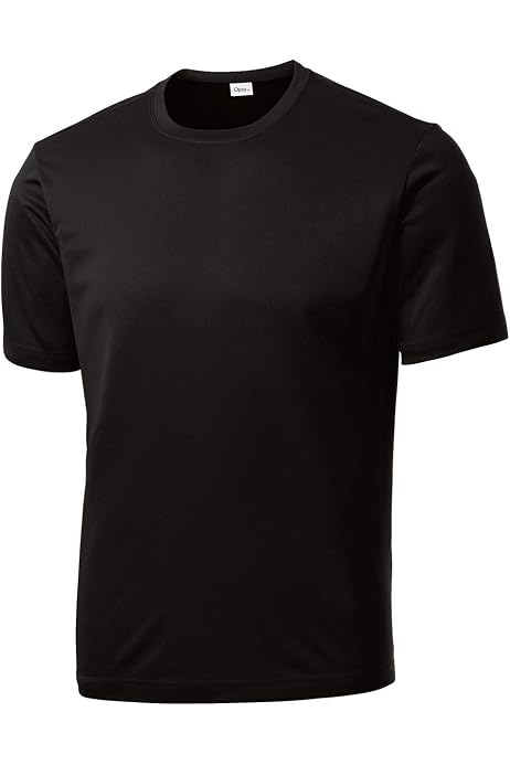 Short Sleeve Moisture Wicking Athletic 