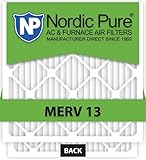Nordic Pure 20x25x5HM13-1 20x25x5, MERV 13, Honeywell Replacement Air Filter, Box of 1, 5-Inch [並行輸入
