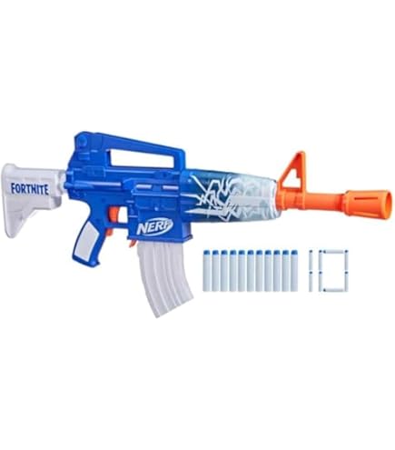 ナーフ nerf フォートナイト 3個セット Amazon.co.jp: Nerf Fortnite ブルーショックブラスター、ダーツ