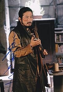 直筆サイン入り写真 LOST ロスト 真田 広之 ドラマグッズ【証明書(COA)・保証書付き】
