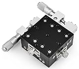 楓 XY軸 クロスローラステージ 手動微調変位プラットフォーム 一体式 50*50mm