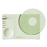 Bluetoothスピーカー ワイヤレス伝送距離10M, 多機能対応 - TFカード/AUX/Bluetooth, スマホ用スピーカー, 小型 スピーカー ワイヤレススピーカー, iPad/パソコン対応 (プラムグリーン)