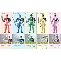 Amazon.co.jp: アクションデカレンジャー 5種set（デカレッド