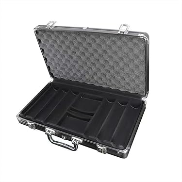 ⭐︎専用⭐︎チップケース　ポーカー　アルミケース アルミ製チップケース （500枚用） - カジノ、ポーカー用品専門