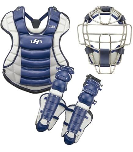 JSBBハタケヤマキャッチャー防具セット ネイビー/ホワイト JSBBハタケヤマキャッチャー防具セット ネイビー/ホワイト JSBB