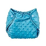 My Blankee Minky Dot Diaper Cover, Turquoise, 0-3 Months by My Blankee
