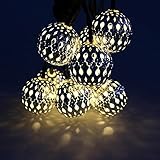 M.best Solar Led Light Balls 10 LED Outdoor String For Christmas Wedding Party Garden Holiday lights