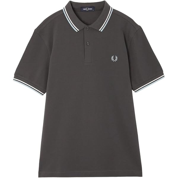 FRED PERRY ブラックポロシャツ 42 美品！ FRED PERRY イングランド製 人気色 ブラック ポロシャツ 42