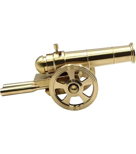 Amazon.co.jp: 軍用大砲 真鍮 ミニ 大砲 モデル デスクトップ装飾