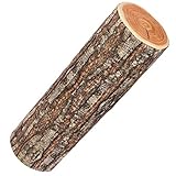 Diystyle 切り株 丸太型 クッション枕 優しい 肌触り 綿&フランネル 木目 12.7cmx43cm