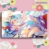 センコウドロー カードゲームプレイマット マウスパット ワンピース ヤマト yamato アニメグッズ TCG万能 収納ケース付き 萌え カード枠なし (60cm * 35cm * 0.2cm)