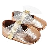 Domybest ベビーシューズ　革　女の子　夏秋　オシャレリボン　柔らかい　キッズ 赤ちゃん　子供　プレゼント お出かけ 日常生活