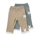 coeur a coeur (クーラクール) 長丈パンツ (70～100cm) キムラタンの子供服 ブラウン 70 (44018-161a)