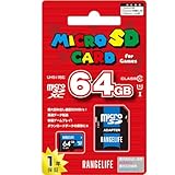 RANGELIFE Switch用 microSDカード UHS-I 【日本メーカー】 (64, GB)