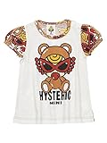 (マイファーストヒステリック) MY FIRST HYSTERIC Teddy mini総柄 パネル切り替えプリントチュニック 80cm ブラウン