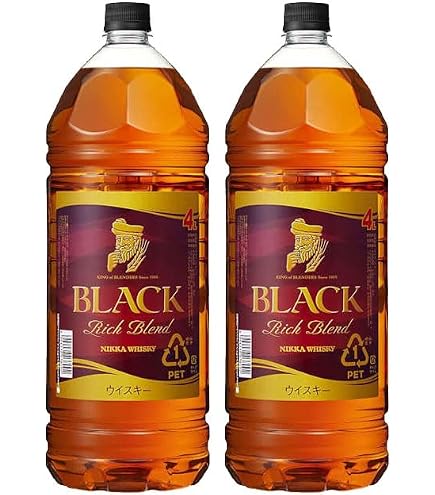 Amazon.co.jp: ブラックニッカ リッチブレンド 4Lペット 4L×4本 : 食品
