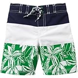 GYMBOREE(ジンボリー) パームボードショーツ パルムグリーン 水着 12～18ヶ月【並行輸入】