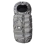 7am enfant（セブンエイエム アンファン）Blanket 212 0歳-4歳 ベビーカー フットマフ セブンエイエムアンファン (Metallic Gray)