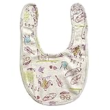 （オーシャンアンドグラウンド）Ocean＆Ground スタイ 1720763 よだれかけ 撥水生地 Sketschbook ベビー 新生児 赤ちゃん フリーサイズ バンダナ お食事用エプロン