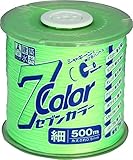 たくみ セブンカラー水糸 グリーン 細 4809 500m