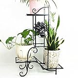 Plant shelf アイロンフラワーラック、リビングルームフラワーポットラックバルコニー盆栽フレームプラントディスプレイスタンド Flower racks ( 色 : A , サイズ さいず : 