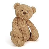 Jellycat(ジェリーキャット) バシュフル バニー M ぬいぐるみ ウサギ 座高20cm ベージュ