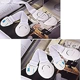 5 Pcs Baby Kids Child Toddler Safety Door Lock Fridge Drawer Toilet Cupboard Cabinet by COFFLED