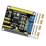 Fenteer デュアル DCモータドライブボード　Arduino/Raspberry Pi用　RPI L298Pドライブシールド　