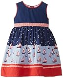 JoJo Maman Bebeベビー女の子Nauticalパーティードレス US サイズ: 9 - 12 months カラー: ブルー
