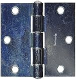 Stanley National Hardware 505BC 3-1/2" Zinc Plated Non-Removable Pin Hinge [並行輸入品]