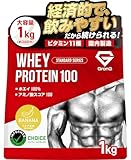 グロング プロテイン ホエイプロテイン 1kg ホエイ スタンダード バナナ風味 ビタミン11種配合 アンチドーピング認証 国内製造 GronG