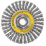 DEWALT Dw4926 4-Inch X 5/8-Inch Stringer Bead Wire Wheel/Carbon Steel, 6-Pack by DEWALT