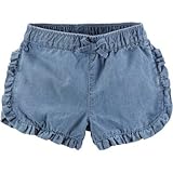 Carter's(カーターズ) ラッフルデニムショーツ ブルー ボトムスショートパンツ 24ヶ月【並行輸入】