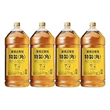 サントリー バーボン 4本セット 角 角瓶 5L 5000ml ペットボトル 40度