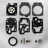 【FocusOne】ワルボロ WYJキャブレターリペアキット K20-WYJ 互換品 【刈払機・草刈機・ブロワーなどに】 2セット
