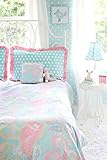 My Baby Sam Pixie Full Bedding Set - Aqua/ Pink by My Baby Sam [並行輸入品]