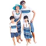 （JUTAOPIN）【親子 ペアルック】 親子 ペア ｔシャツ 親子ペア パパ 大きいサイズ 白 ｔシャツ 半袖 夏 S M L XL XXL 3XL ママ ワンピース 女の子 親子 ペアルック tシ