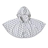 SOULEIADO UVカットベビーマント グレー 4745