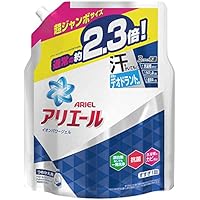 アリエール 洗濯洗剤 液体 イオンパワージェル 詰め替え 超ジャンボ 1.62kg