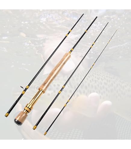 Amazon | 9フィート フライロッド 4ピース 5番 6番 #5/6 フライ ロッド