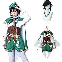 Amazon.co.jp: [XIN YUE] ウェンティ コスプレ 原神 ウィッグ