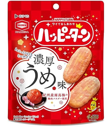 リニューアル 亀田製菓 ハッピーターン 濃厚うめ味 12袋