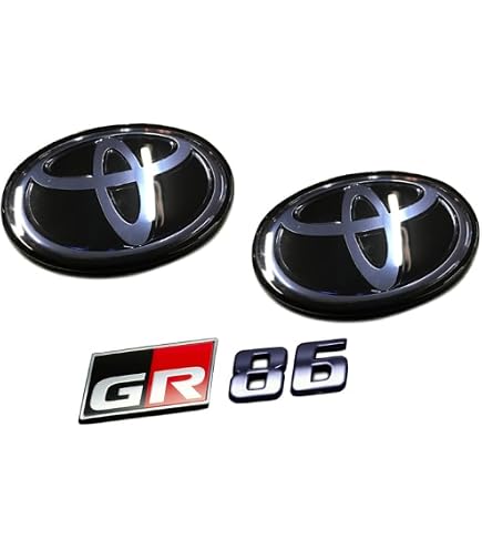 Amazon | 【Grazio&Co.】GR86 エンブレム3点SET ゴールドクローム 前後 