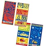 子供用 ミニタオル ポケットタオル 子供ハンカチ 2枚組 ディズニーカーズ トミカ ハローキティ ぼんぼんりぼん fo-900t 男の子セット
