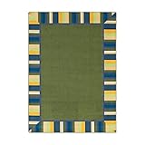 Joy Carpets Kid Essentials Infants & Toddlers Clean Green Rug Bold 3'10 x 5'4 [並行輸入品]