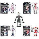 Funko Five Nights At Freddy 's Sister場所Funtime Freddy、Ballora、ベビー、Funtime Foxy (構築ennard ) 5インチアクション