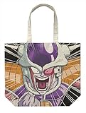 ドラゴンボールZ フリーザ フルグラフィックラージトート ナチュラル 約縦40×横48×マチ15cm
