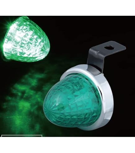 【まとめ売り】ジェットイノウエ LEDミニサイドカラーマーカ−ランプ零 グリーン ジェットイノウエ トラック マーカーランプLED ミニサイドカラー
