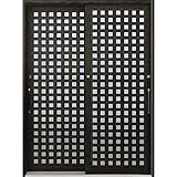 YKKAP 断熱玄関引戸 冴II 炭板2枚建[ランマ無] DHS-3673:D3仕様[幅1690mm×高2259mm]