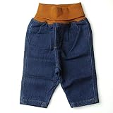 OCEAN＆GROUND オーシャンアンドグラウンド デニムニットハラマキパンツ ナチュラルフェード 90cm